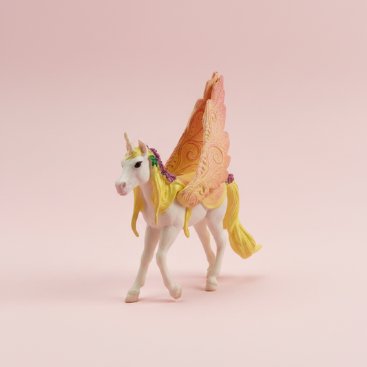 Butterfly Wing Unicorn - Yellow Mane