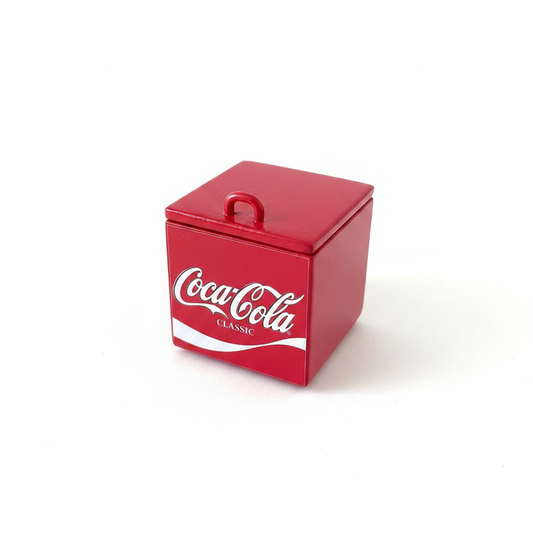 Miniature Coca-Cola Classic Ice Cooler – Dollhouse Collectible