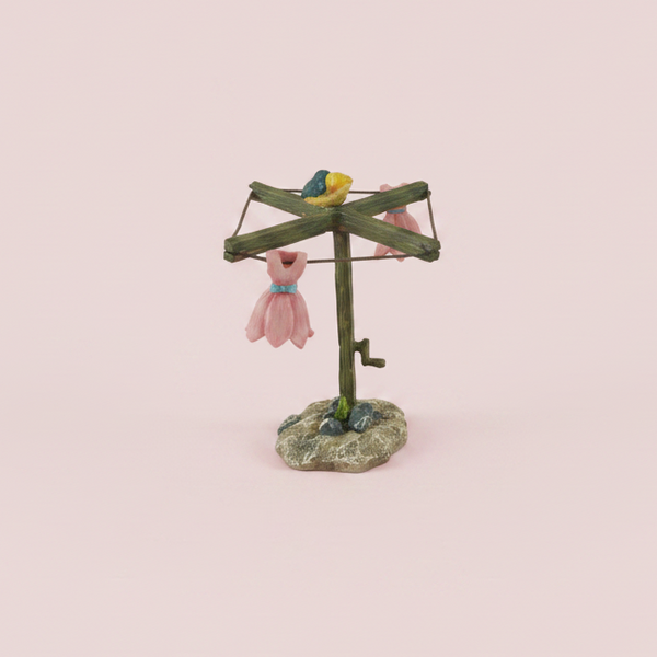 Fairy Clothesline — Pastel Pink Studio Style
