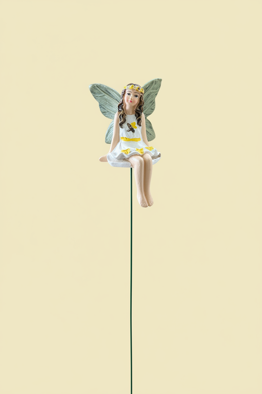 Bee & Blossom Fairy Garden Stake - Product Photo