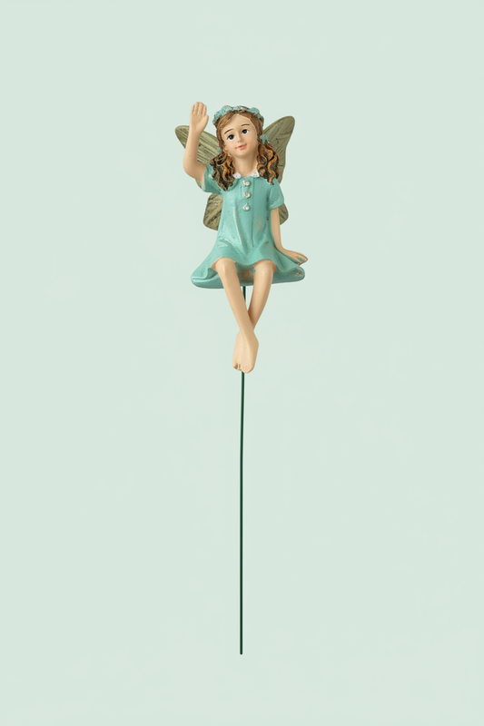 Waving Fairy Garden Stake - Product Photo