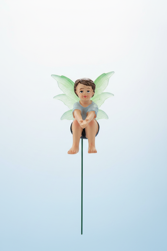 Boy Fairy Garden Stake - Product Photo