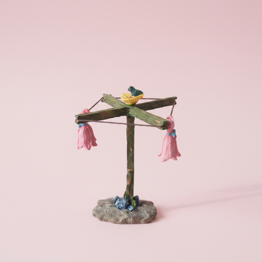Fairy Clothesline | Miniature Fairy Garden Accessory