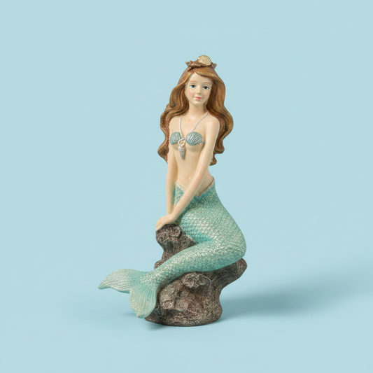 Mermaid Blue Large — Pale Blue Studio Shot