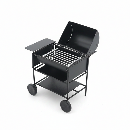 Miniature BBQ Grill – Dollhouse & Diorama Accessory