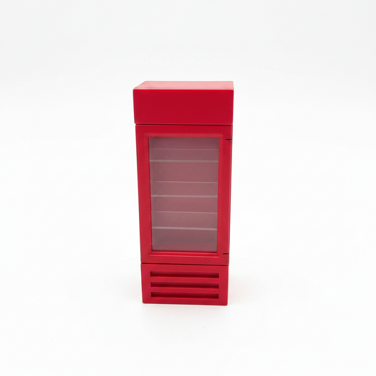 Miniature Display Fridge – Dollhouse & Fairy Garden Accessory